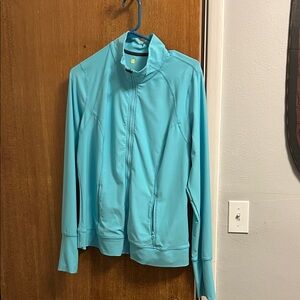 JCPenney Xersion Light Blue Activewear Top